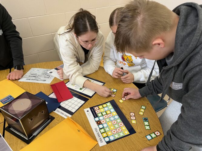 Michigan Tech brings Unboxed Challenge to Hancock High School News